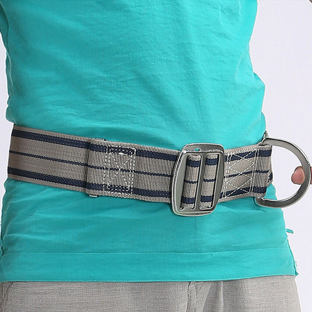 Climbing Fall Protection Grey Wide Adjustable  with D-
