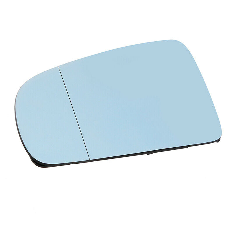 Mirror Glass w/ Backing Heated Left Side Blue for Audi A4 B6 B7 Sedan 2002-2008