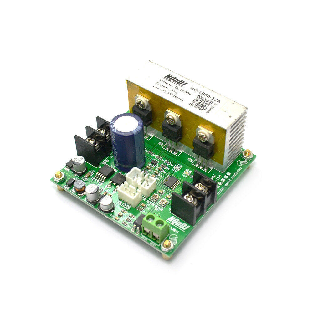 DC12-60V wide voltage PWM DC brush motor speed controller with MACH3 control