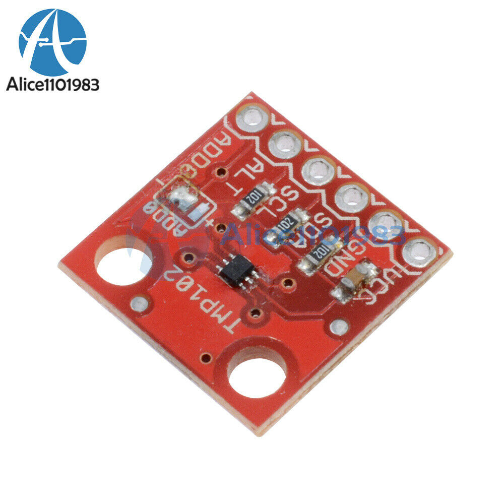 10PCS High Precision 1.5cmx1.5cm TMP102 Digital Temperature Sensor Breakout