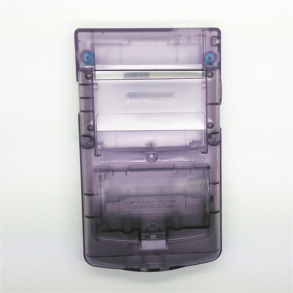 Transparent purple Housing Shell Buttons Mod for Nintendo Game Boy Color GBC