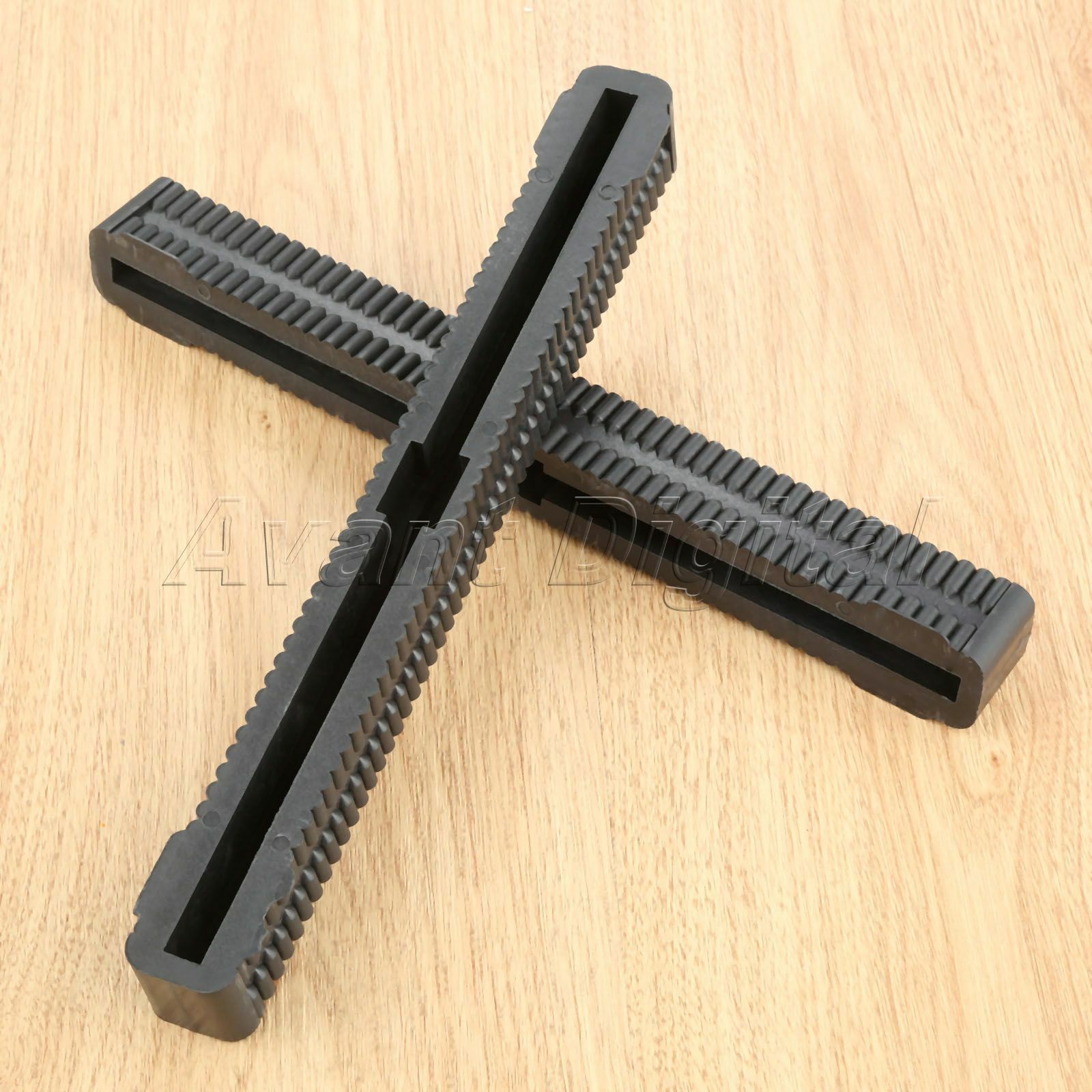 2pc Black Longboard Surfboard Center Single Fin Box Superior Bear Water Pressure