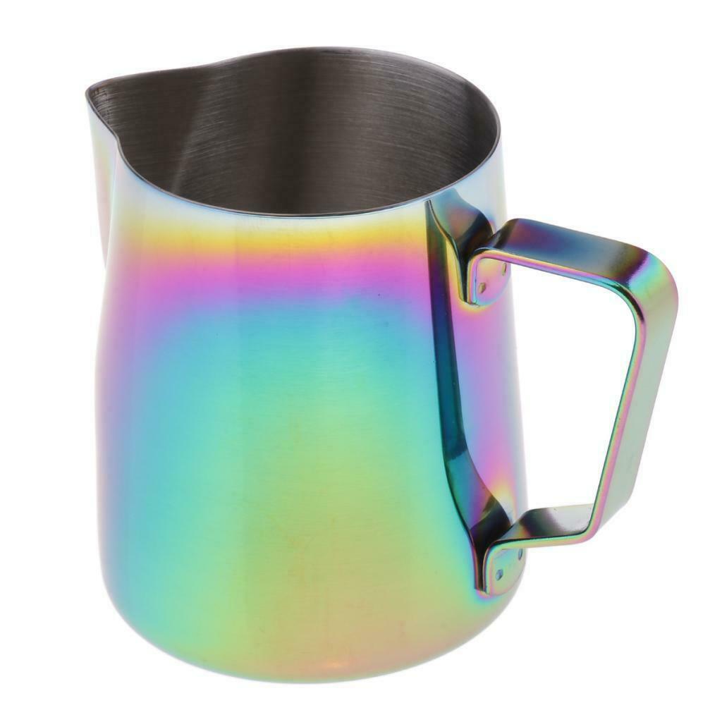 Stainless Steel Milk Moka Frothing Art Craft Jug Mug Cup 350ML Coffee Maker