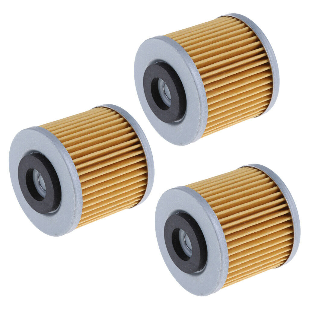 3x Motorcycle Oil Filter Fit Yamaha XVS1100A V STAR 1100 Classic 2000-2008