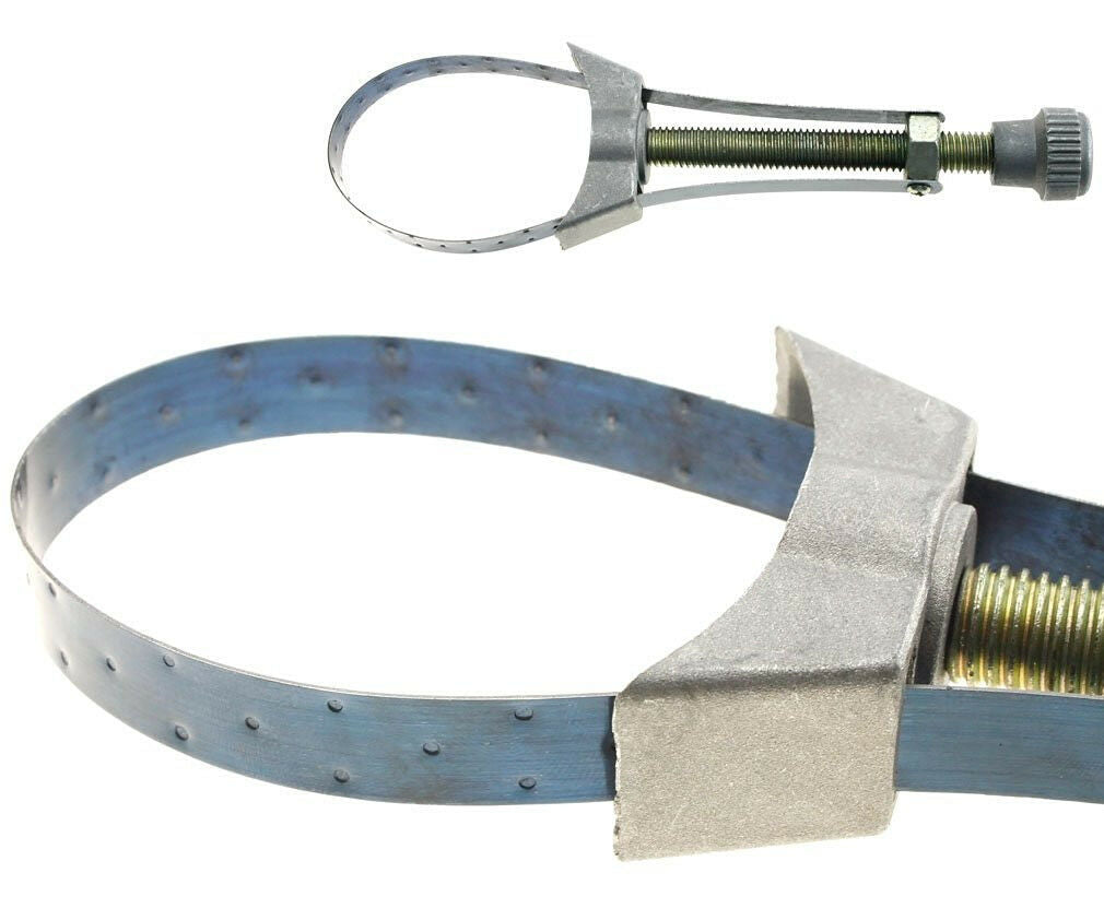 Universal 60mm To 120mm Diameter Adjustable Oil Filter Wrench Removal Tool Strap