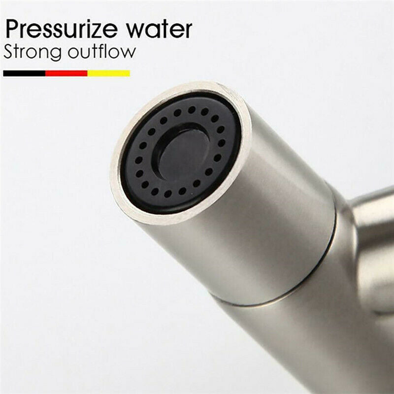 Toilet Bidet Spray Stainless Steel Handheld Shattaf Bathroom Sprayer Shower Head