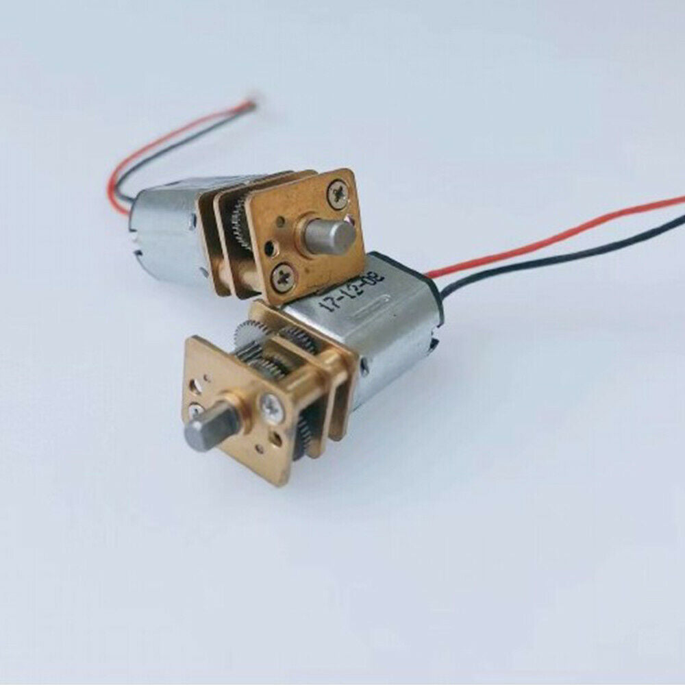 3V-6V 1PCS DC 55rpm Micro N20 Full Metal Gear Motor Reduction Slow Speed Motor