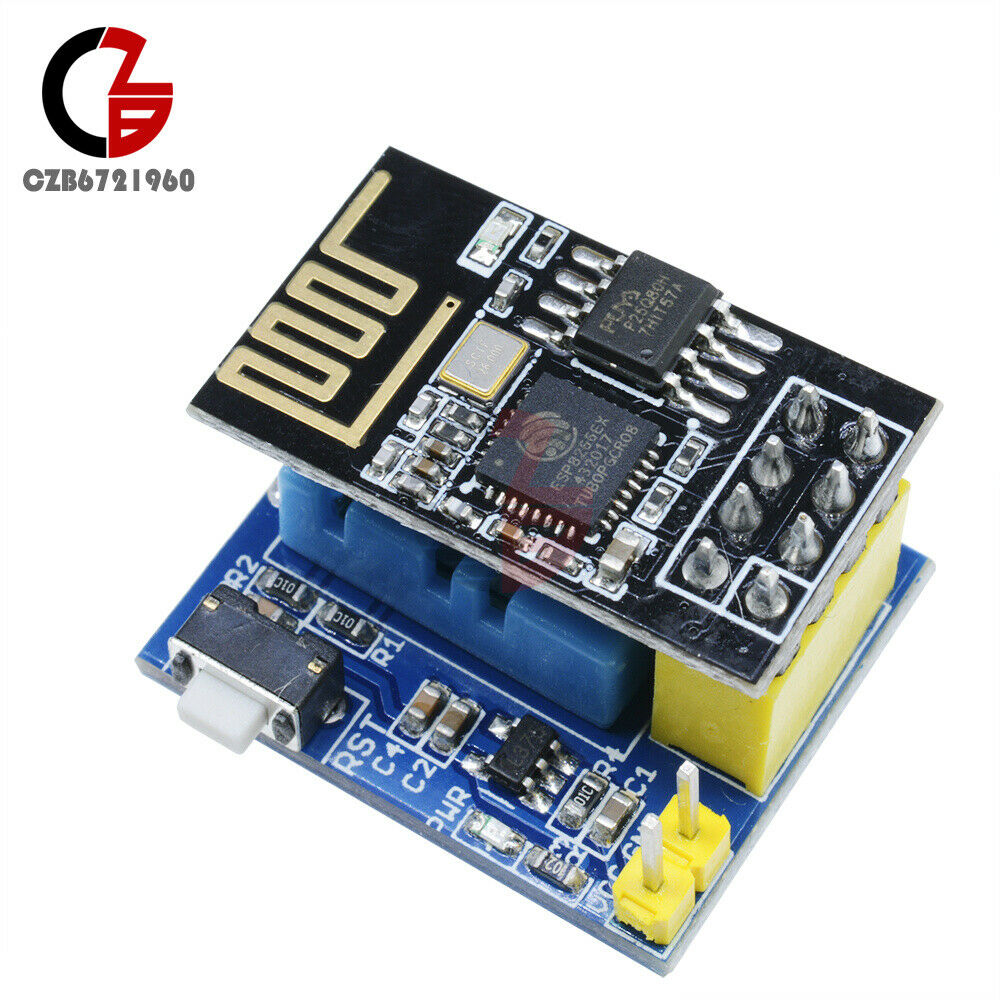 2PCS ESP8266 ESP-01/01S DHT11 Temperature & Humidity Sensor Transceiver Module