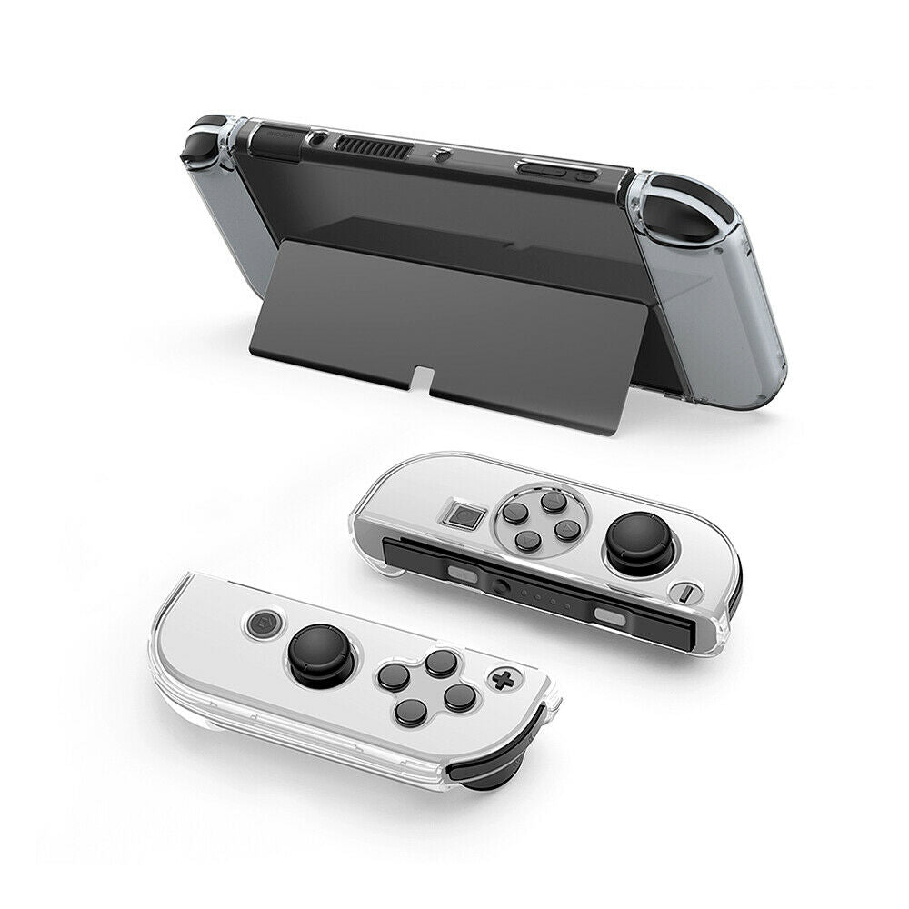 Transparent PC Hard Case Protective Cover Crystal Shell for Nintendo Switch OLED