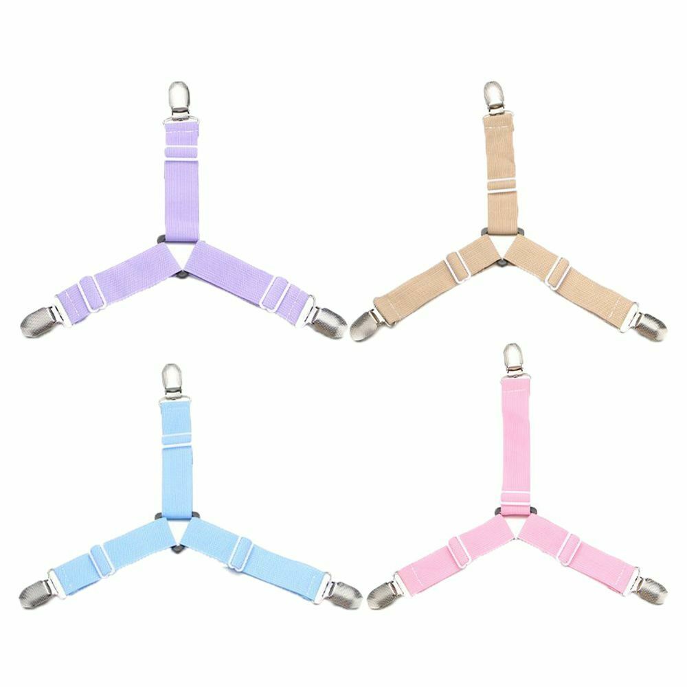 Non-slip Straps Fastener Elastic Belt Mattress Clip Bed Sheets Buckle
