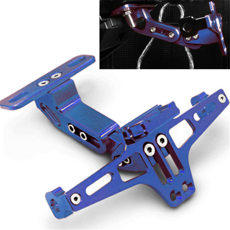Universal CNC Multi-angle Adjustable License Number Plate Holder Bracket
