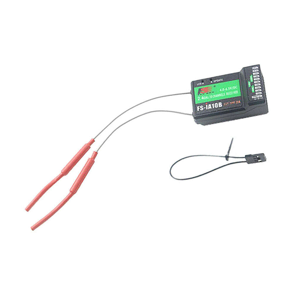Flysky FS-iA10B 2.4G 10 Channels Receiver RX PPM for FS-i4 i10 Transmitter