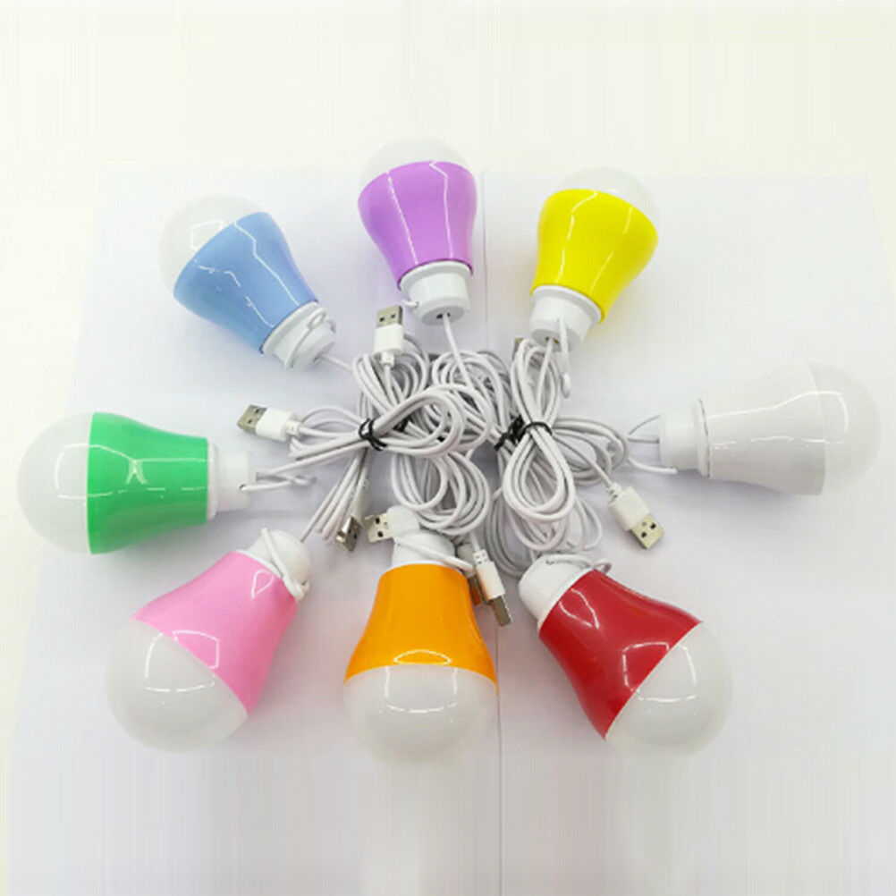 Emergency reading outdoor 5W portable lamp light USB ball bulb night LED.l8