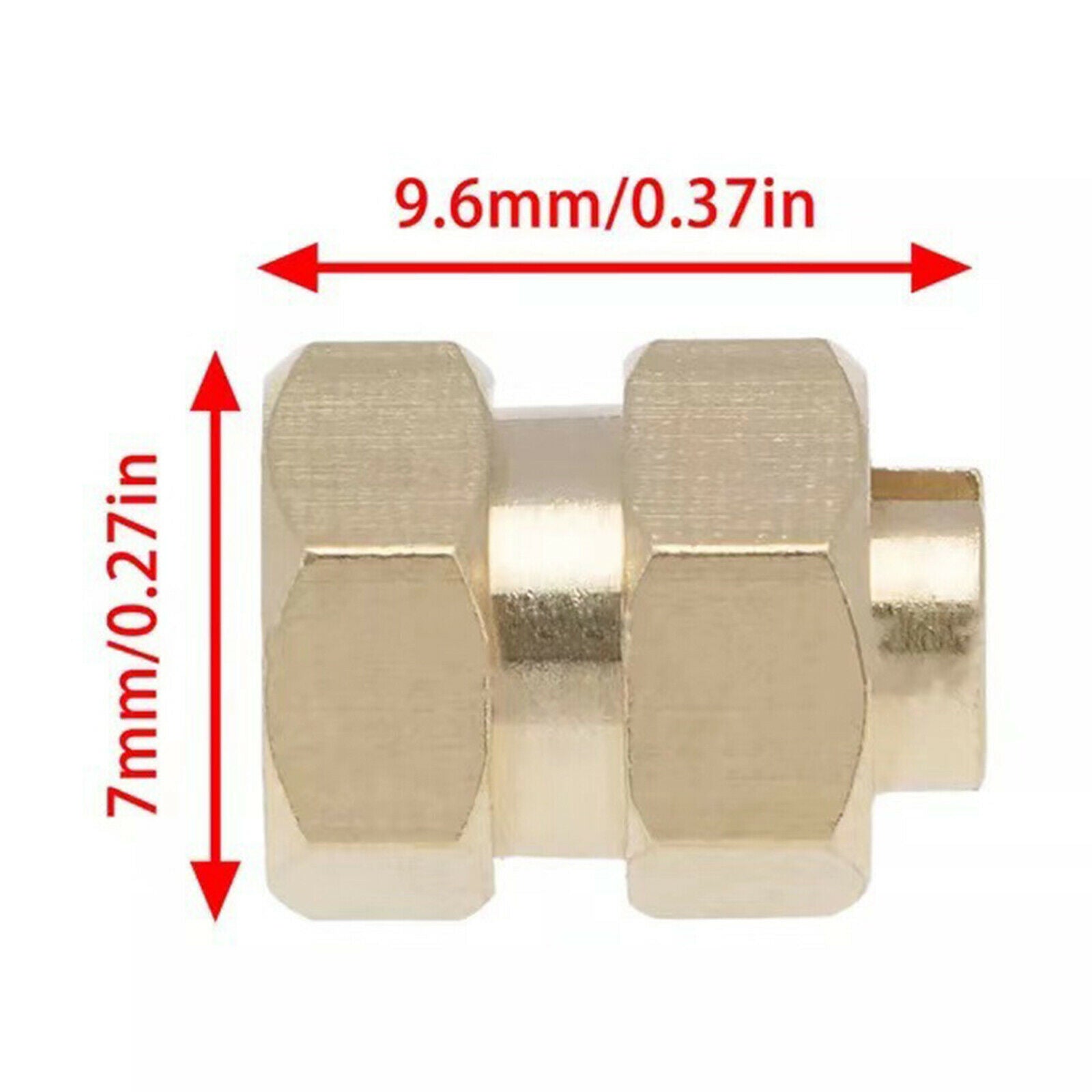 4Pcs RC Wheel Hub Hex Drive Adapter 7mm For Axial *SCX24 RC Car Upgrade