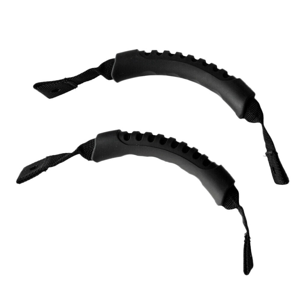 1 Pair Kayak Carry Handle Webbing Hand Fittings Sit On Top Boat Canoe Straps