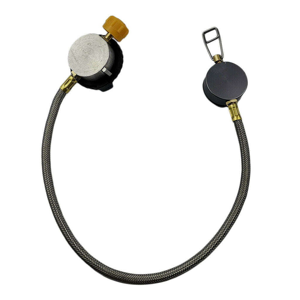 Camping 42cm Outdoor Gas Stove Propane Refill Adapter Cylinder 12in Supply Hose