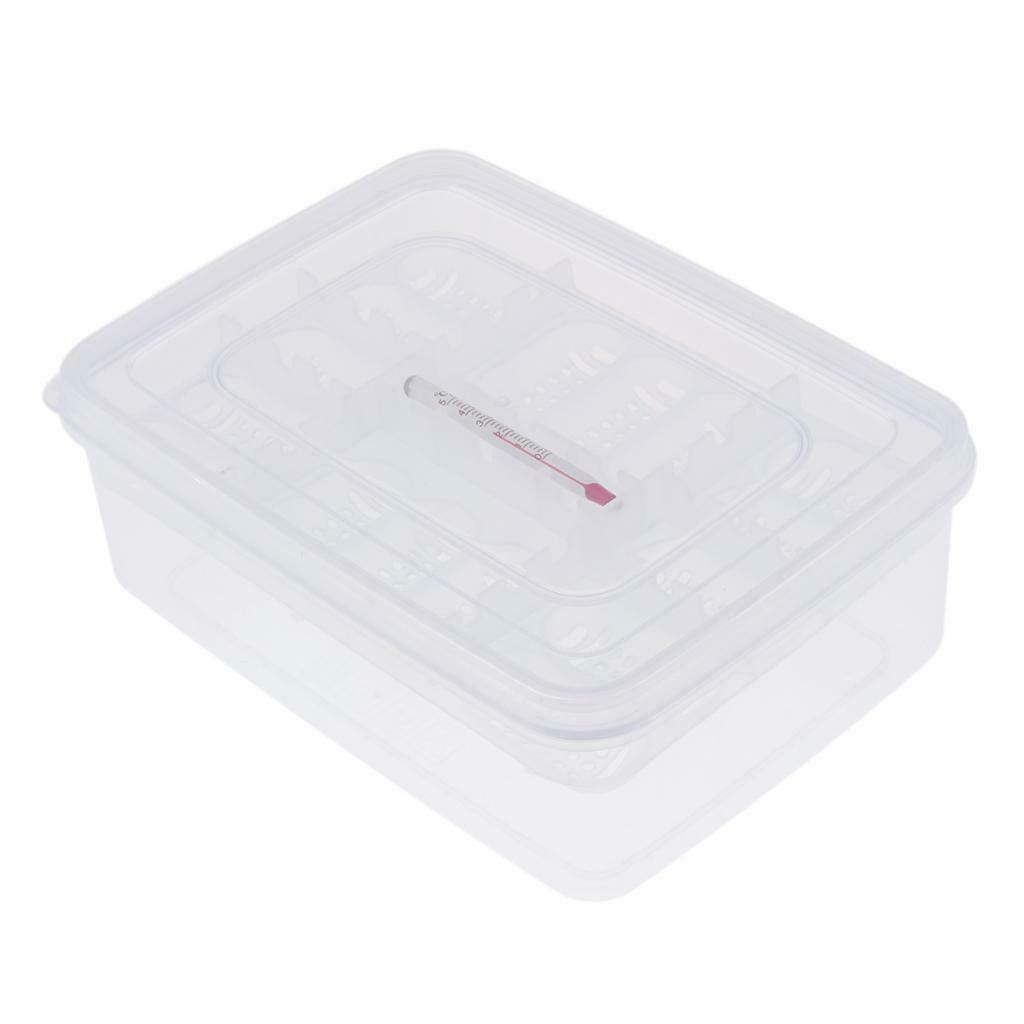 16 Grids Reptiles Egg Incubator with Thermometer