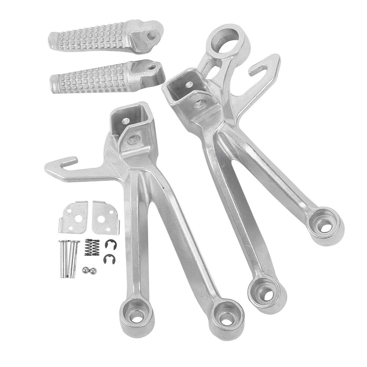 Aluminum Rear Footrest Foot Pegs Bracket Fit For Suzuki GSXR1000 2003-2004