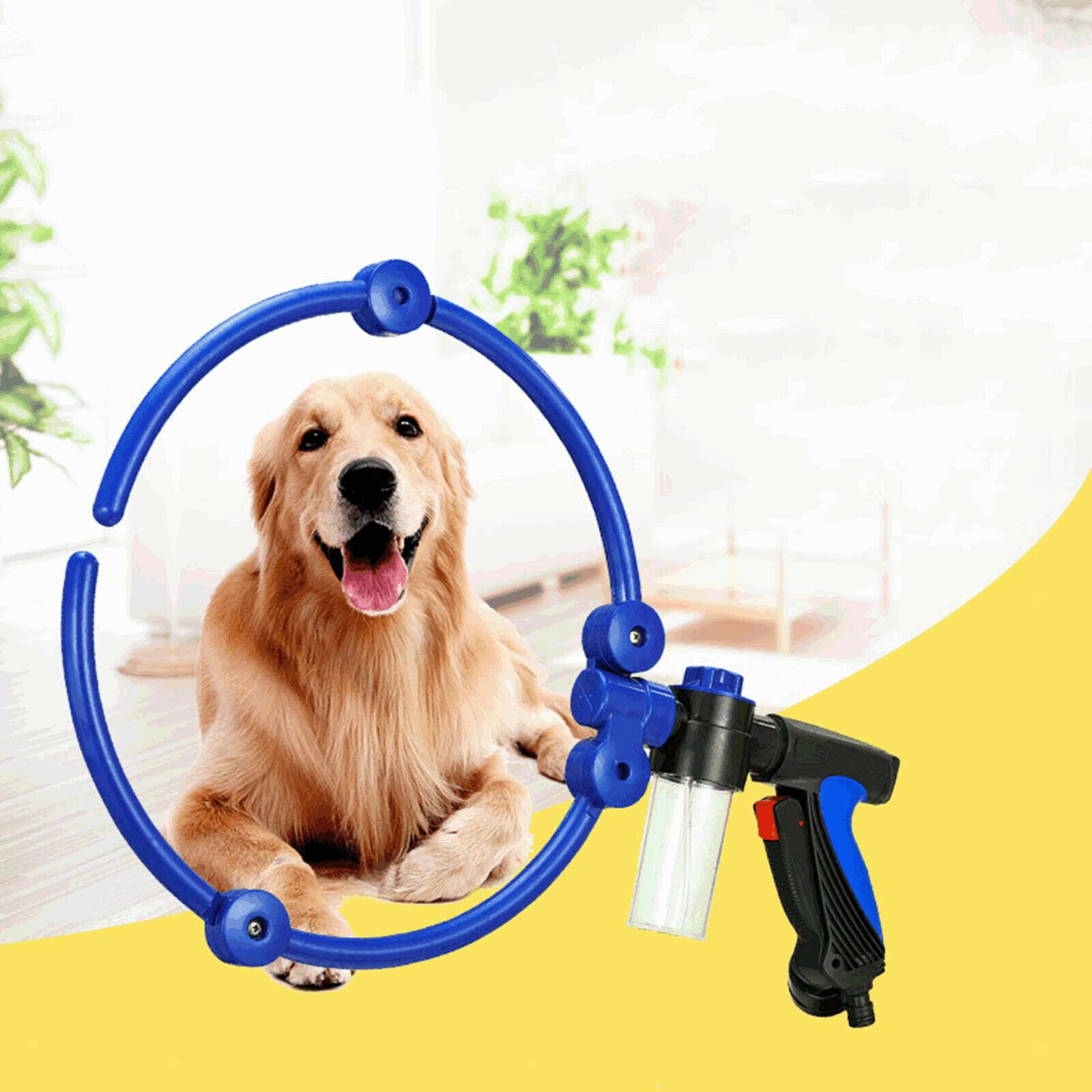 360° Pet Bath Sprayer Adjustable Flow Removeable Bathing Supply for Cat Dog