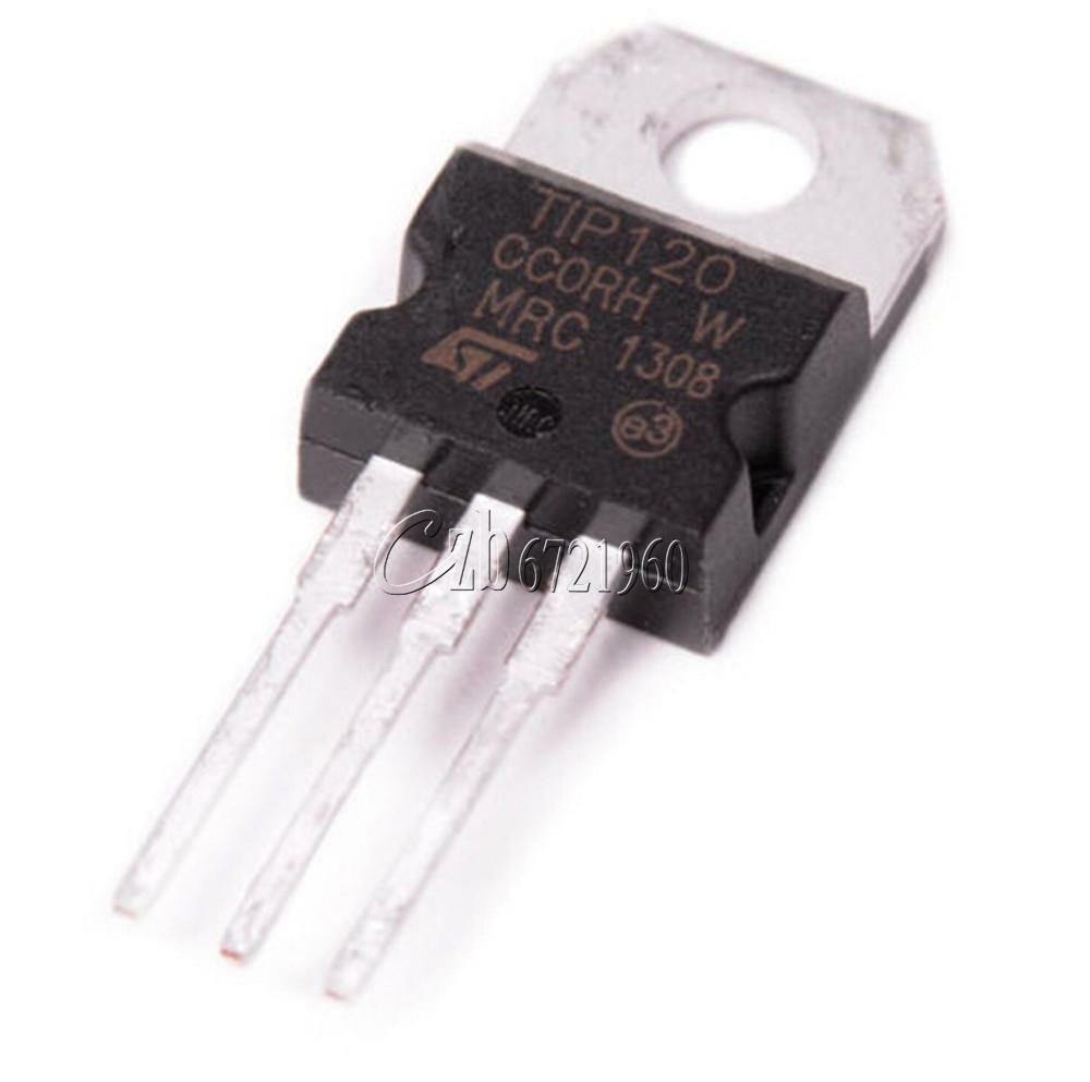 10PCS TIP120 TO-220 Darlington Transistors NPN