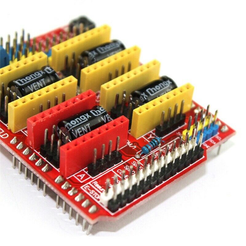 V3 Engraving Machine Expansion Board + Drv8825 Driver with Heat Sink for ArdW4Z5