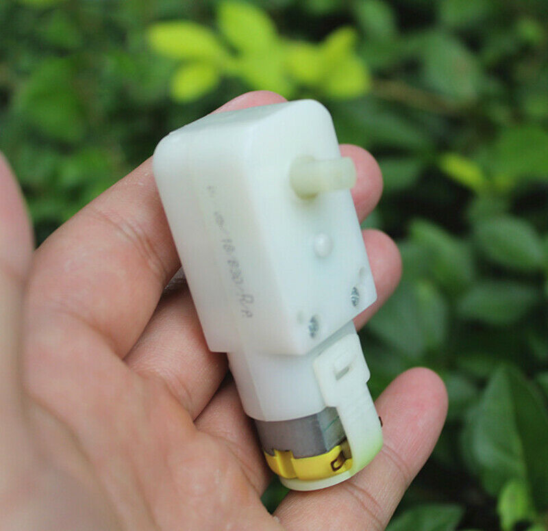 1pcs DC3-6V geared motor DIY smart four-wheel drive DC permanent magnet motor