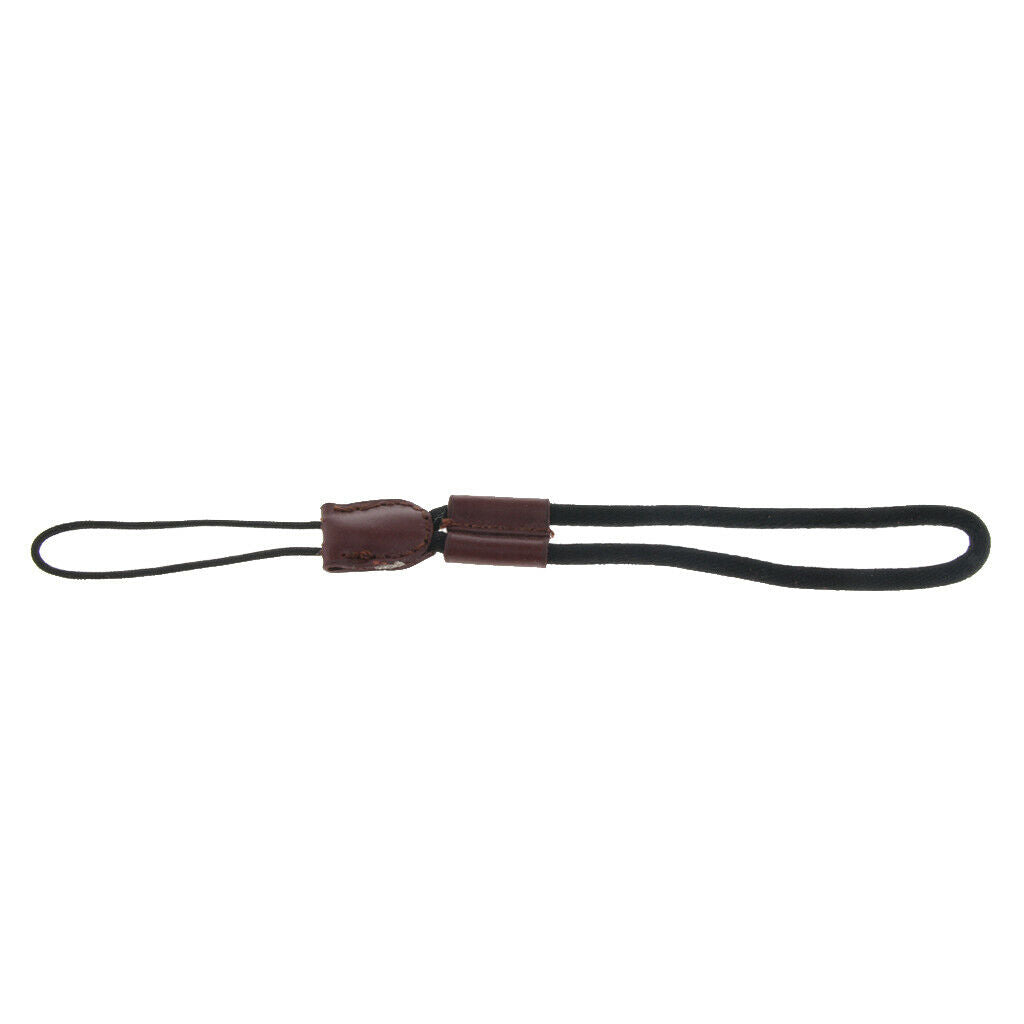 Camera Nylon Hand Wrist Strap Lanyard with PU Leather for Micro SLR Camera -