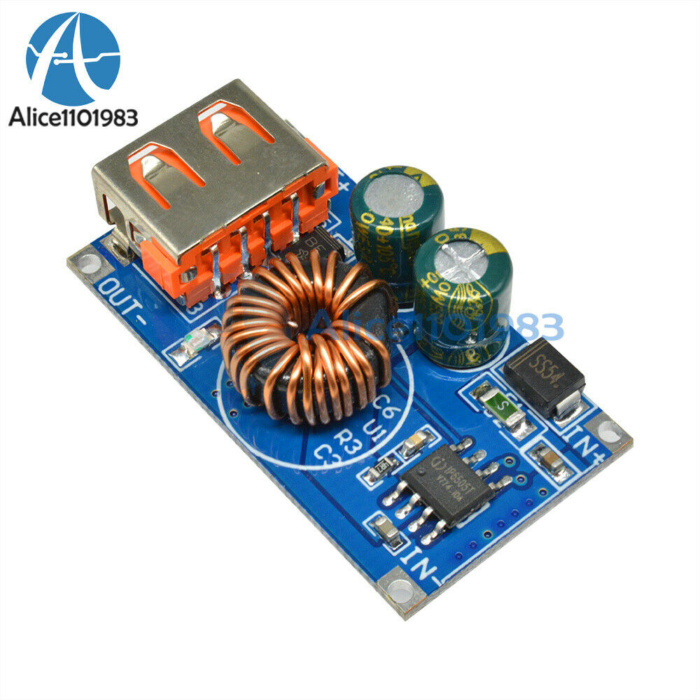 10PCS QC 2.0 QC 3.0 USB Fast Charging Buck Power Converter Step-Down Module DIY