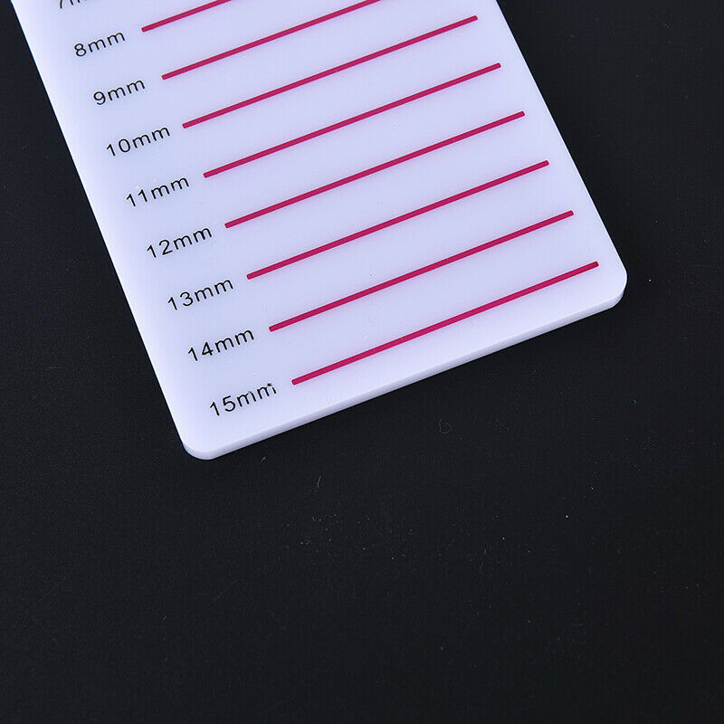 1Pcs Acrylic Eyelash Pad Lash Extension Glue Pallet Display Palette Makeu.l8