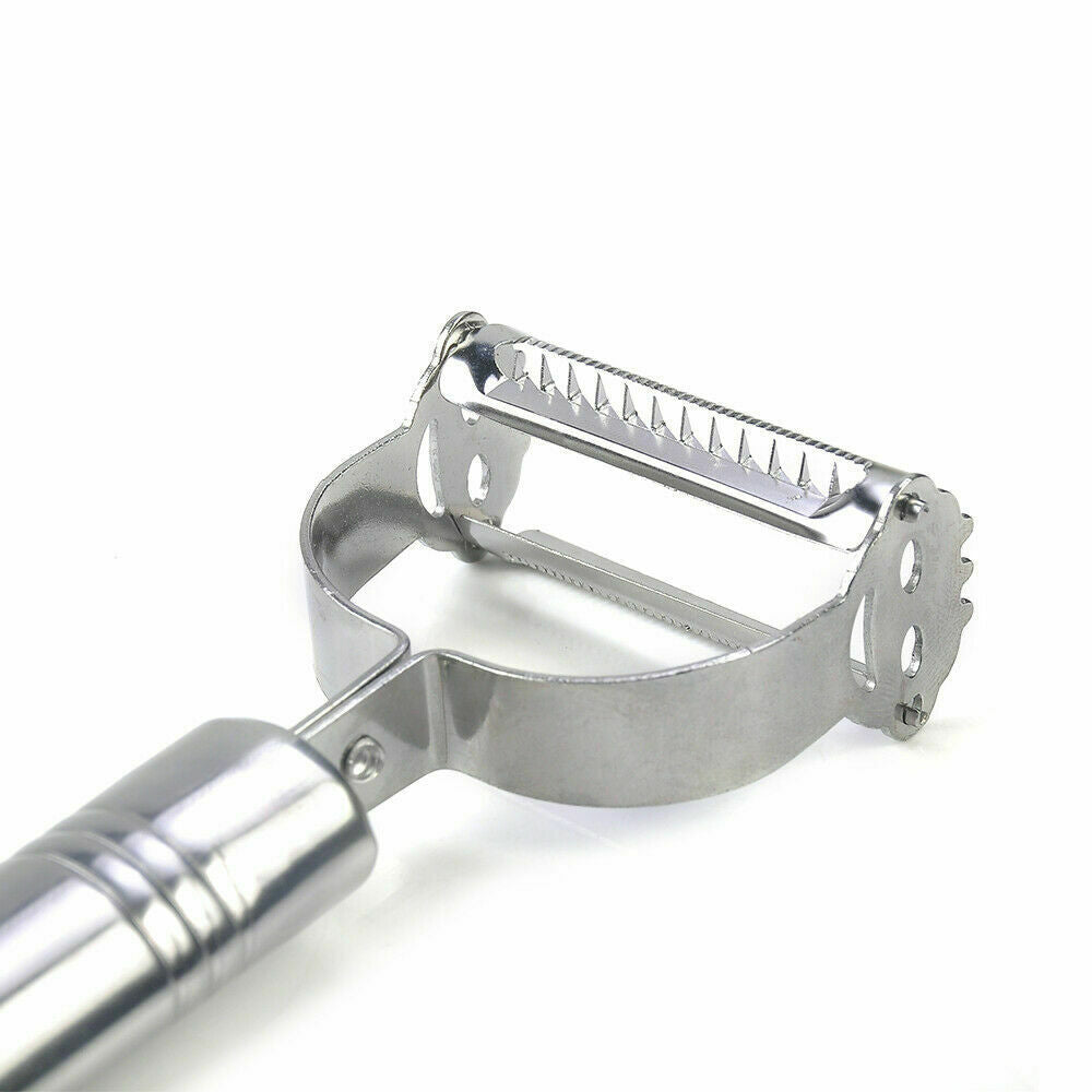 Stainless Steel Potato Peeler Vegetable Carrot Fruit Slicer Cutter Grater Tool.