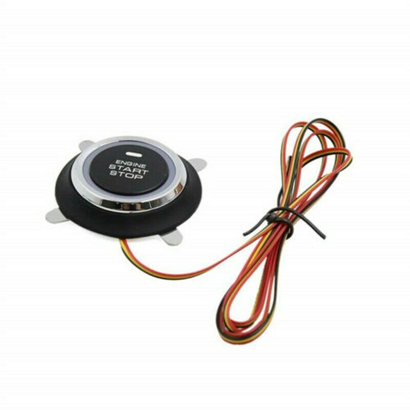 2X(Universal Car Keyless Remote Start/Stop Entry Push Button Car Part Q5O8)