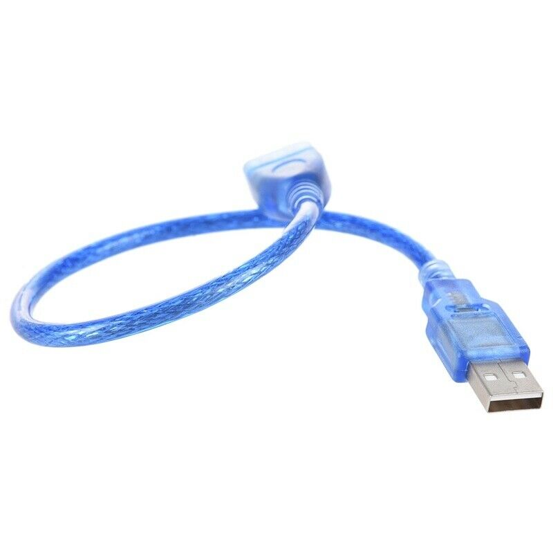 Short USB 2.0 A Female to Male Extension Cable Q4T9