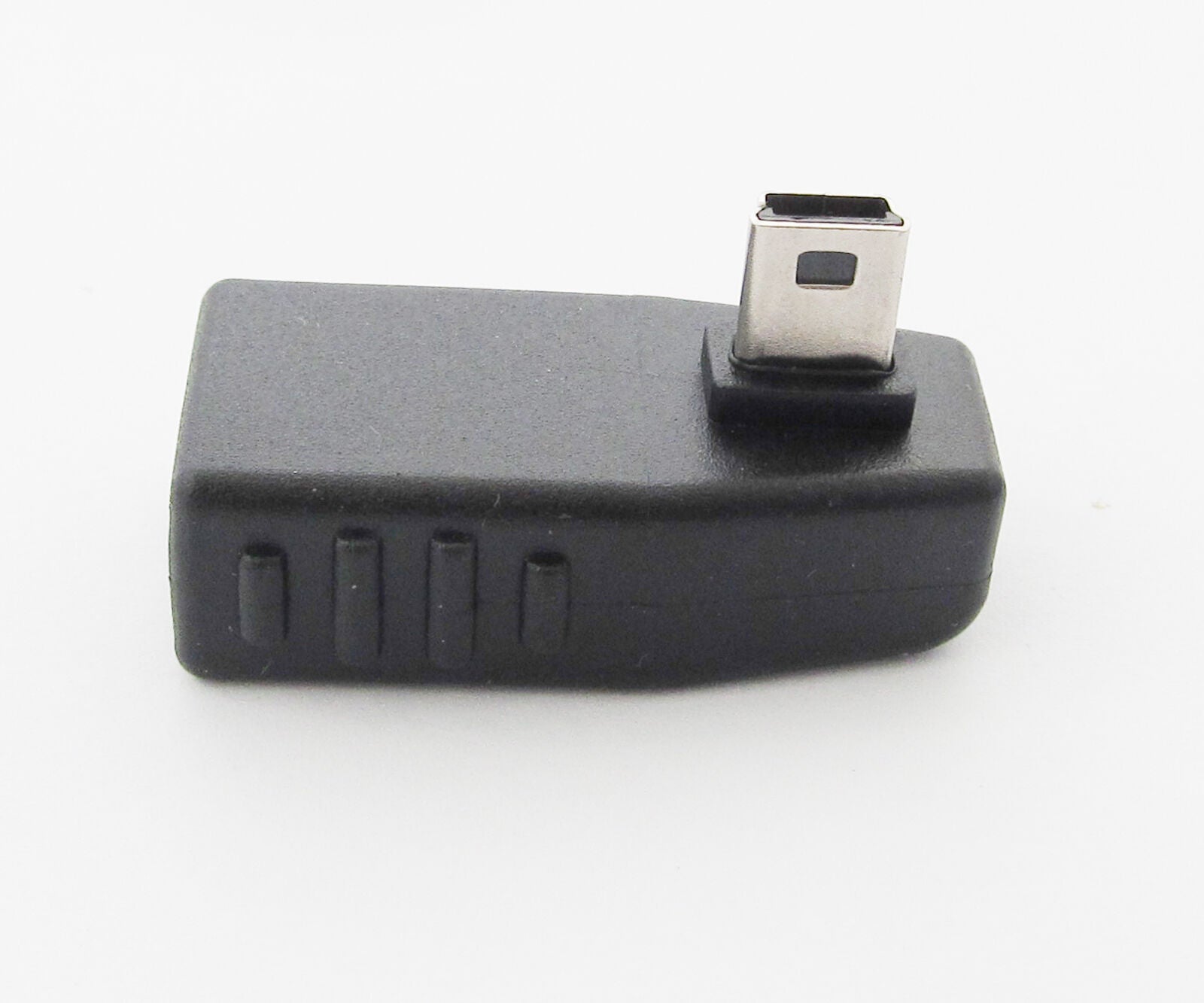 50 pcs New Mini 5pin USB Male To USB 2.O Female OTG left Angle Adapter Connector