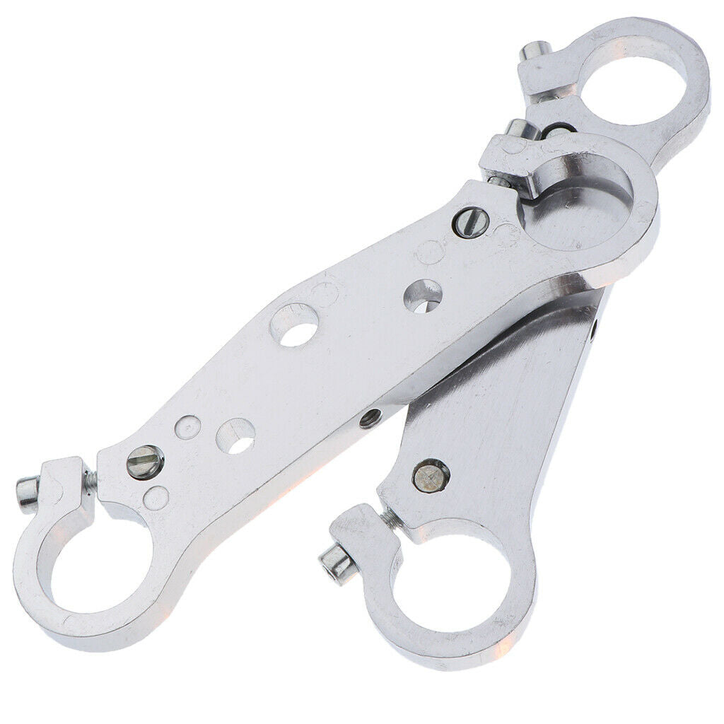 Motorcycle Front Fork Triple Tree Clamp for 49cc Mini Pocket Dirt Quad Bike ATV