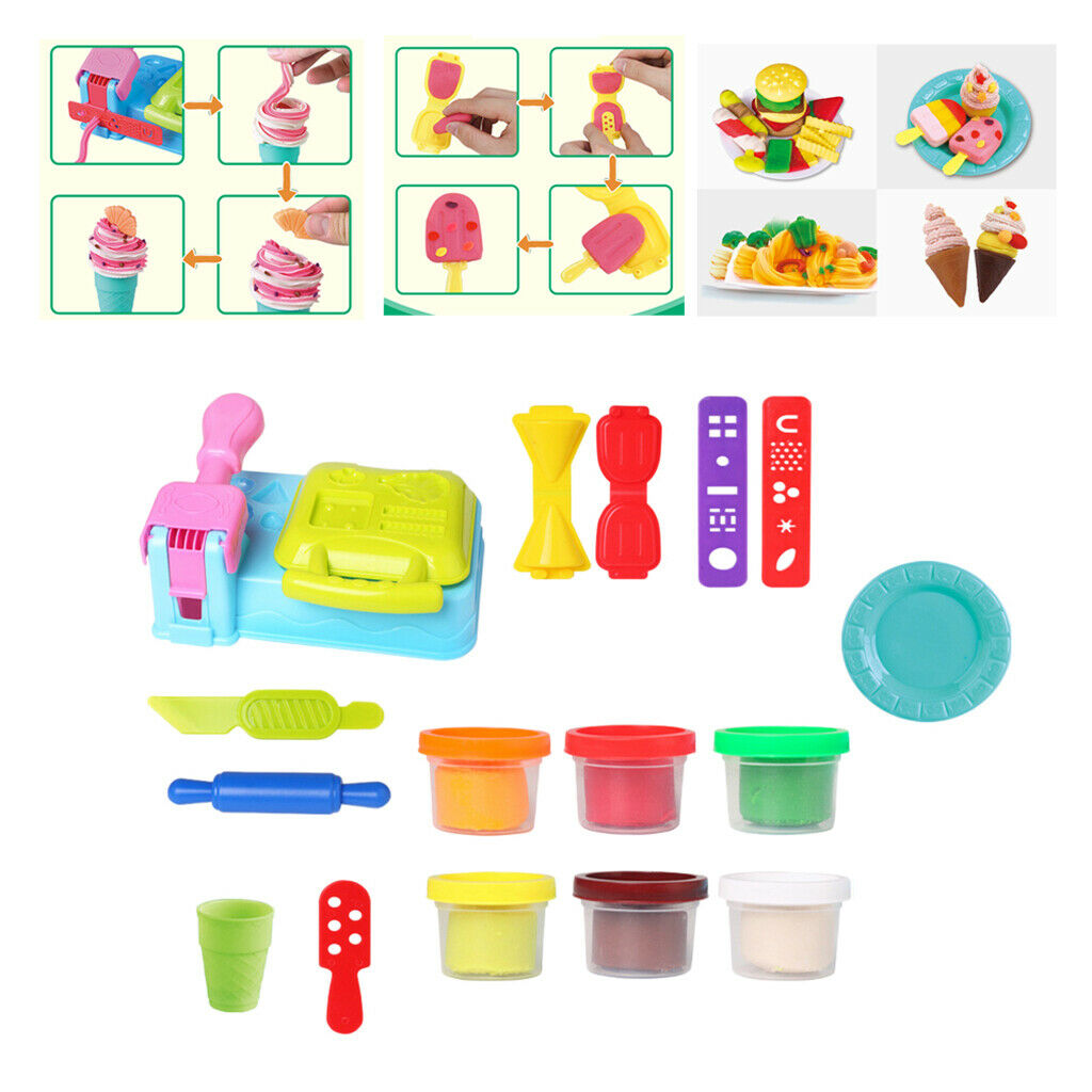 Simulation Kids Kitchen Playset Pretend Play Girl Boy Preschool Noodles Set