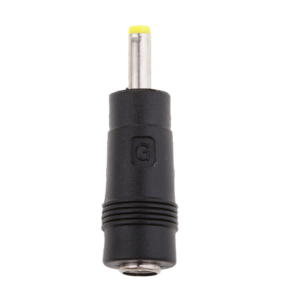 10 x DC Black Male to Female Adapter DC Power Supply for Laptop
