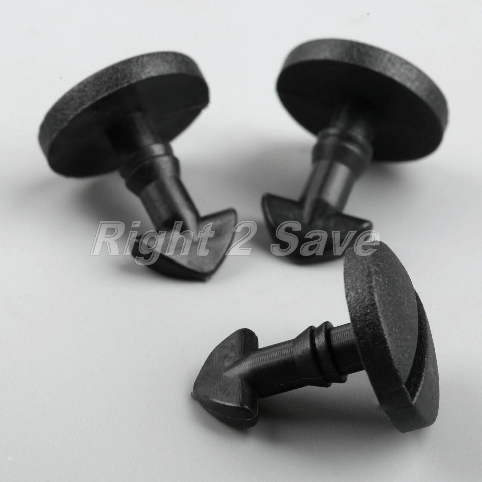Car 10x Rear Bumper Tow Cover Clips Screws Eye Trim Retainer Fit For RANGE ROVER