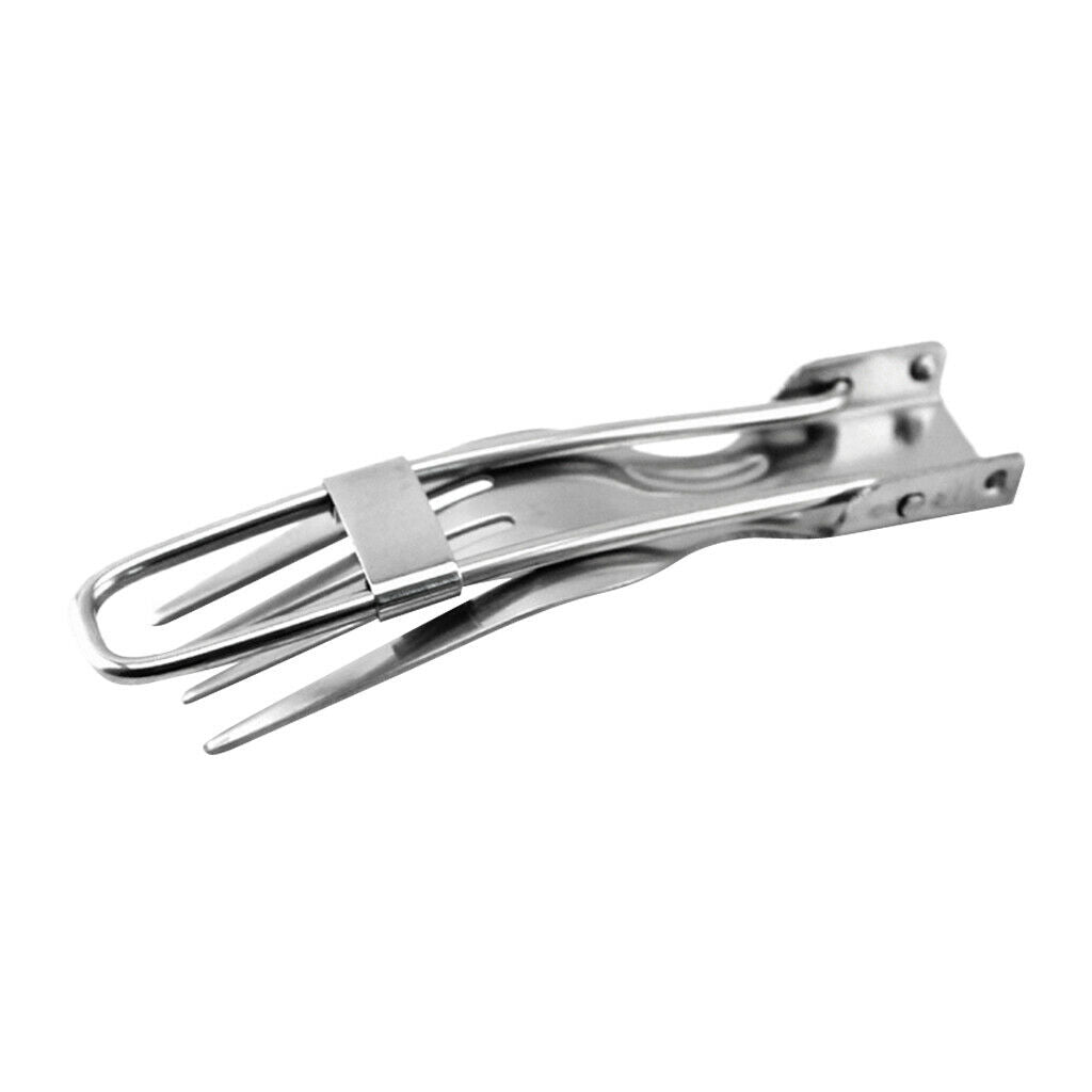 Portable Camping Picnic BBQ Folding Cutlery Party Outdoor Travel Spork Spoon
