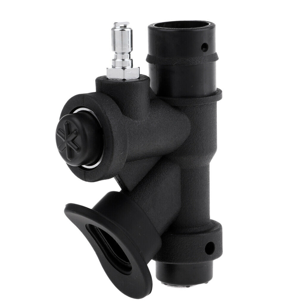 2Pcs Scuba Diving Power BCD Standard 1" Inflator Buoyancy Compensator Handle