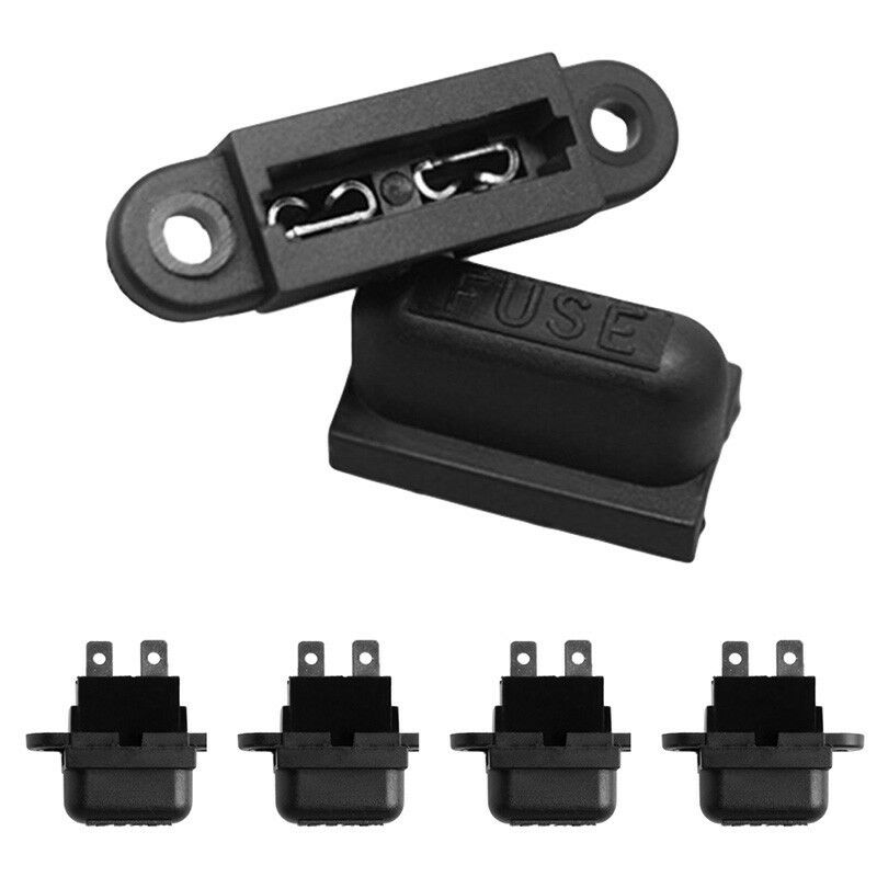 50Pcs Car Truck Durable 2 Pins Blade Standard Fuse Holder Box for M Size Fuse