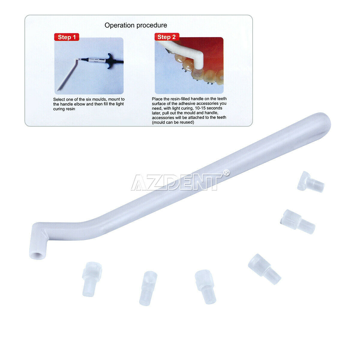 10xDental MINI Ortho Bracket &Lingual Button/Wire Accessories Injection Mould