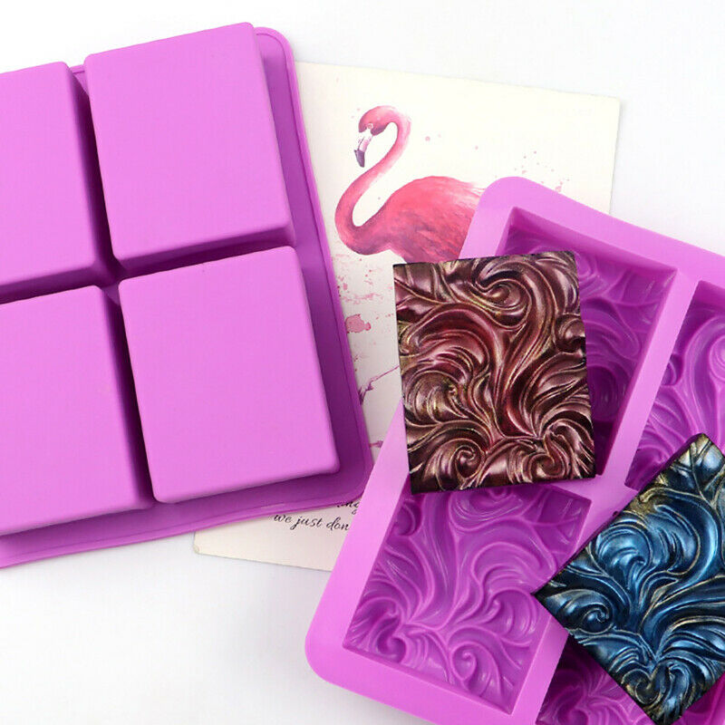 wavy flower silicone handmade soap mold mold DIY plaster mold oil soap mold SJ
