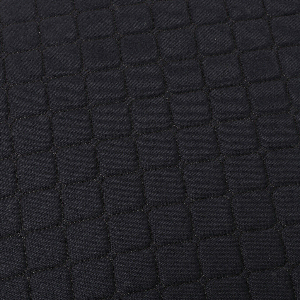 Flax Car Single Seat Pads Cushions Covers Non-slip Universal Black