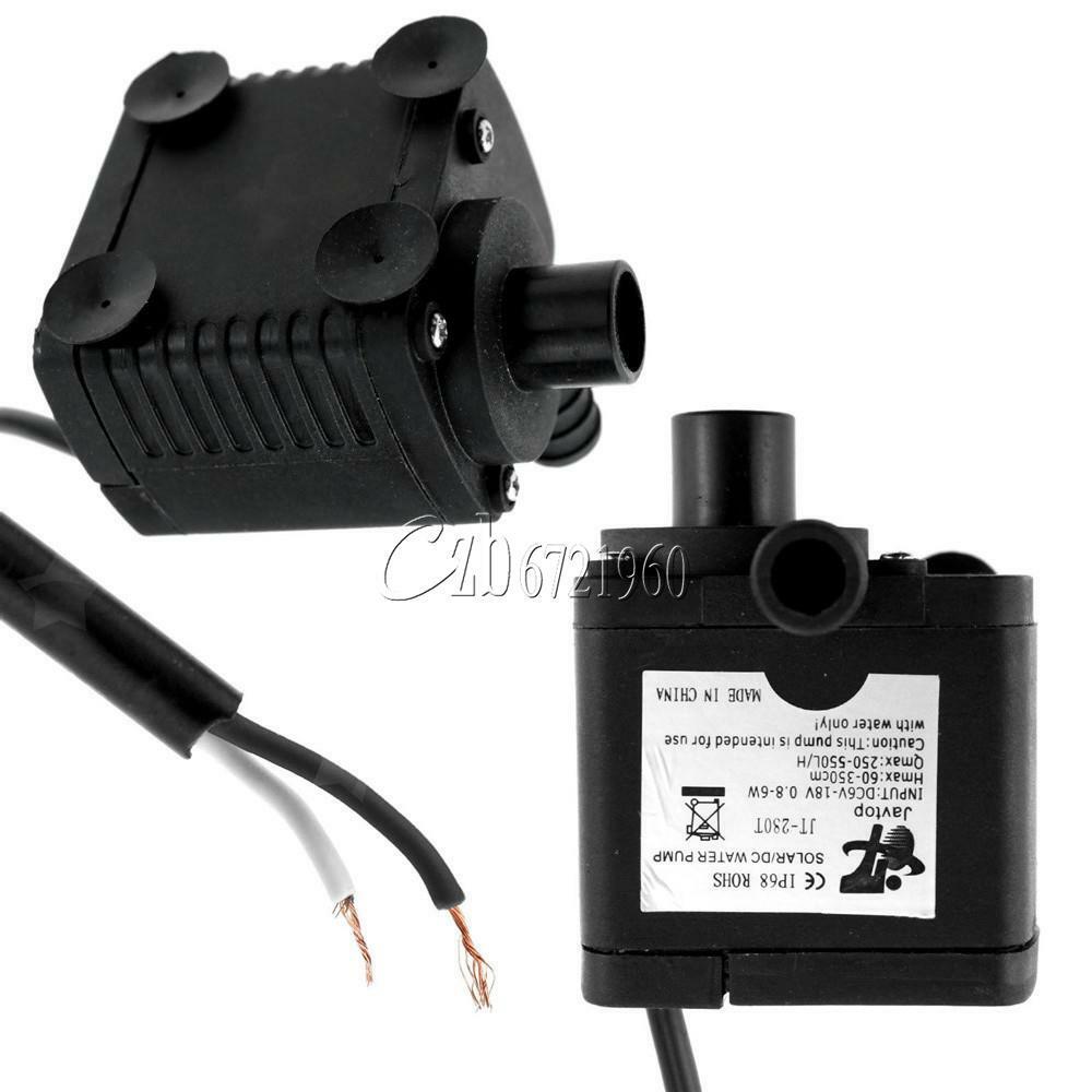 JT-280 AT Micro Brushless DC Water Pump Fountain Pump Solar 12V 24V