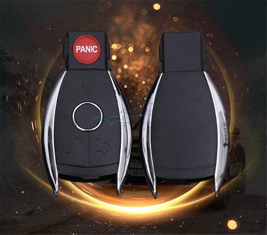 1 Piece 4 Buttons Empty Automobile Smart Remote Key Case Shell For Mercedes Benz