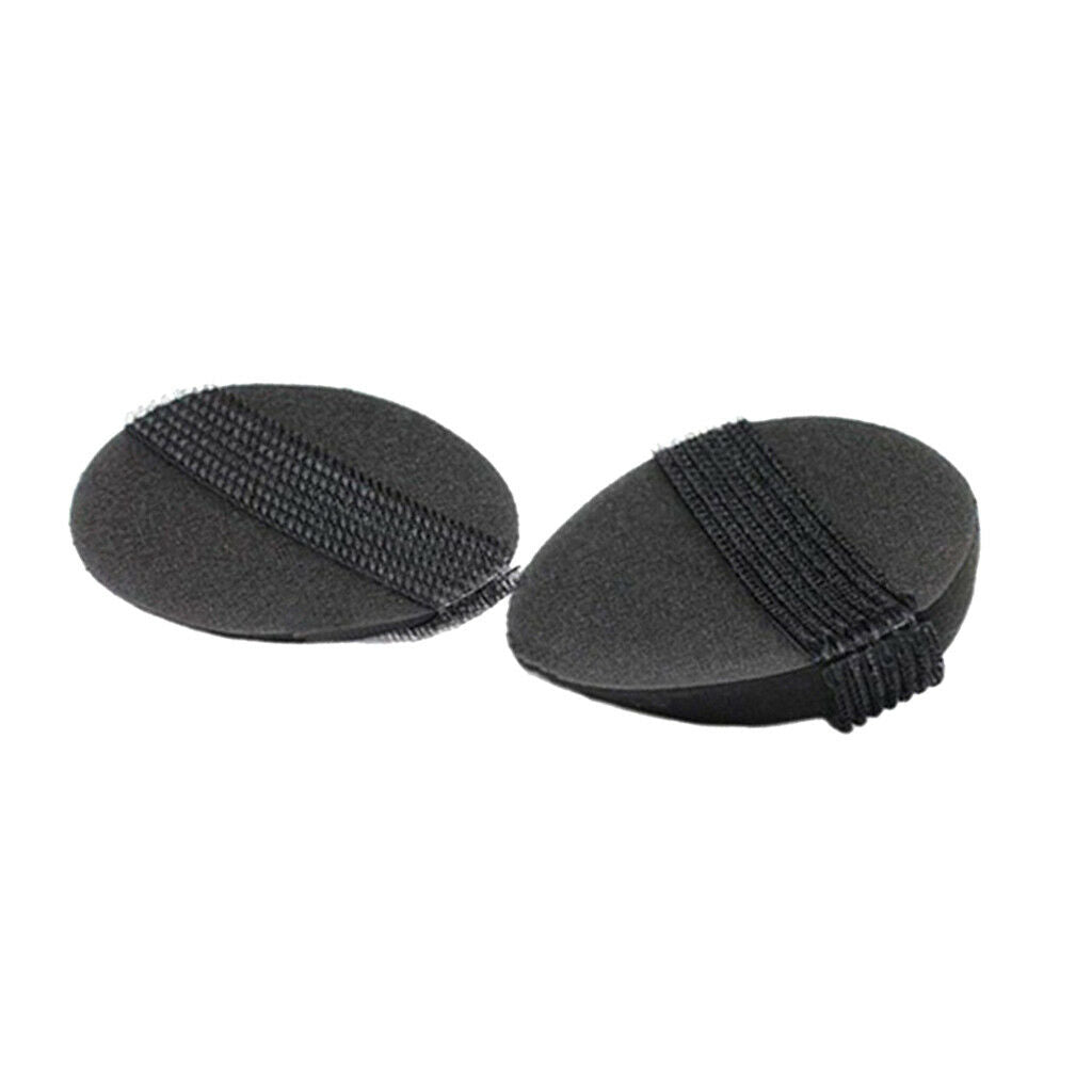Pack of 2 Women's Volume Bouffant Beehive Shaper Bump Foam Hair Styler Clip Comb