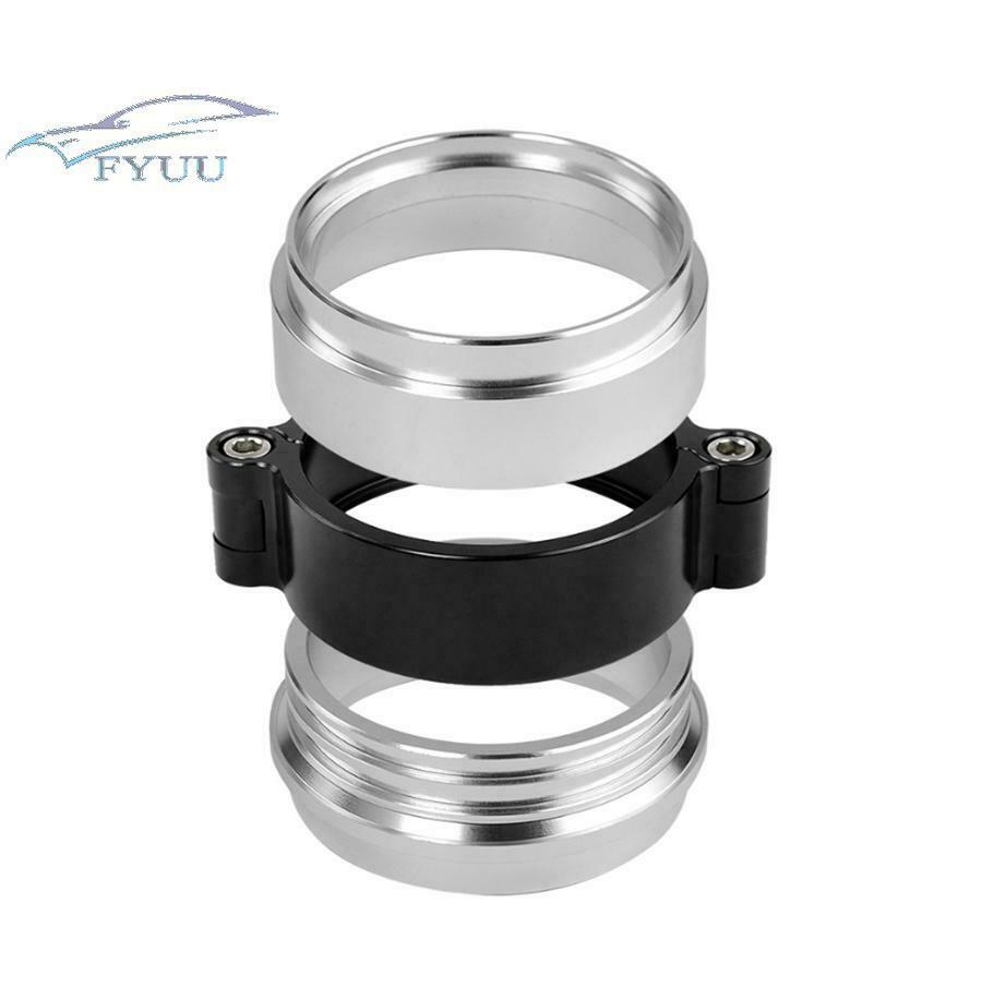 For 3" Turbo Pipe  Exhaust V-band Dump Clamp w Flange Assembly Anodized Clamp