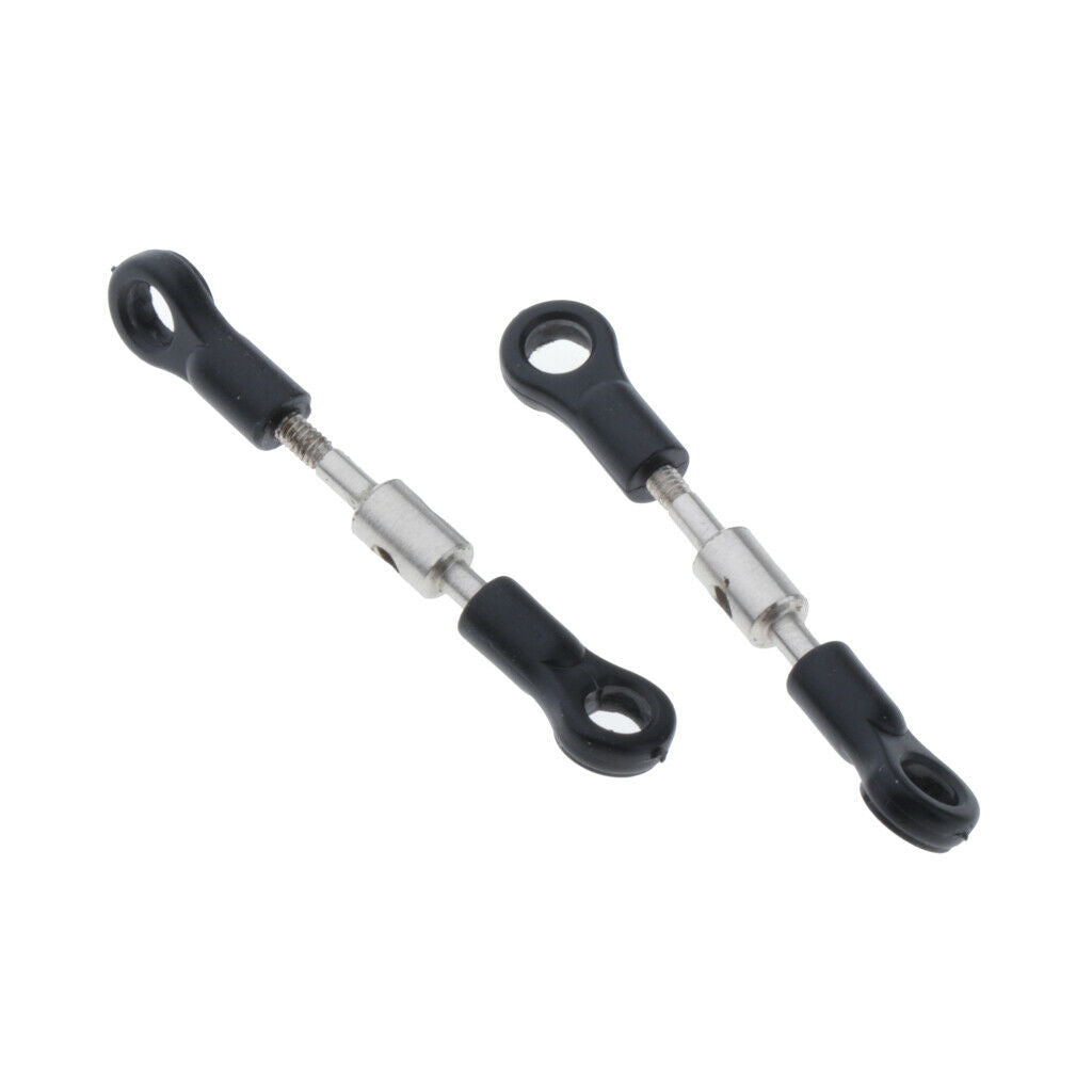 2pcs 1.61''Long Steering Pull Rods Set For RC Car Wltoys 144001 Spare Parts