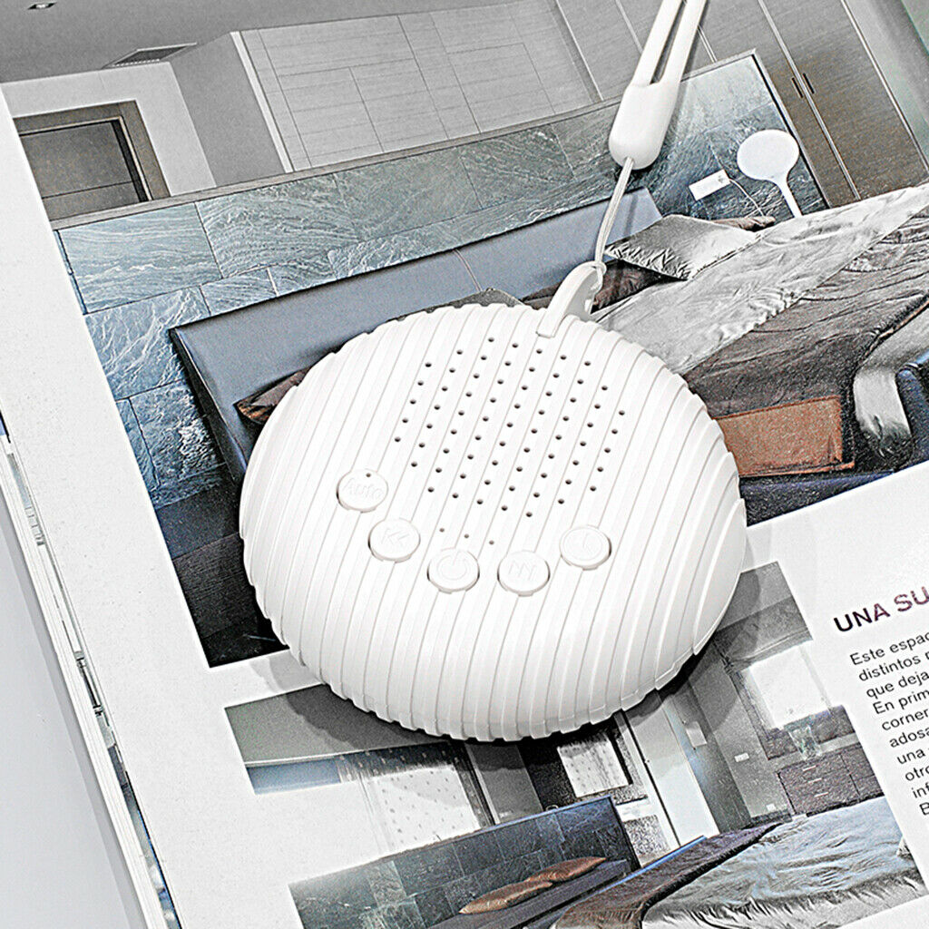 USB White Noise Machine Sound Sleep Aid Therapy Easy Sleep 9 Relaxing Sounds