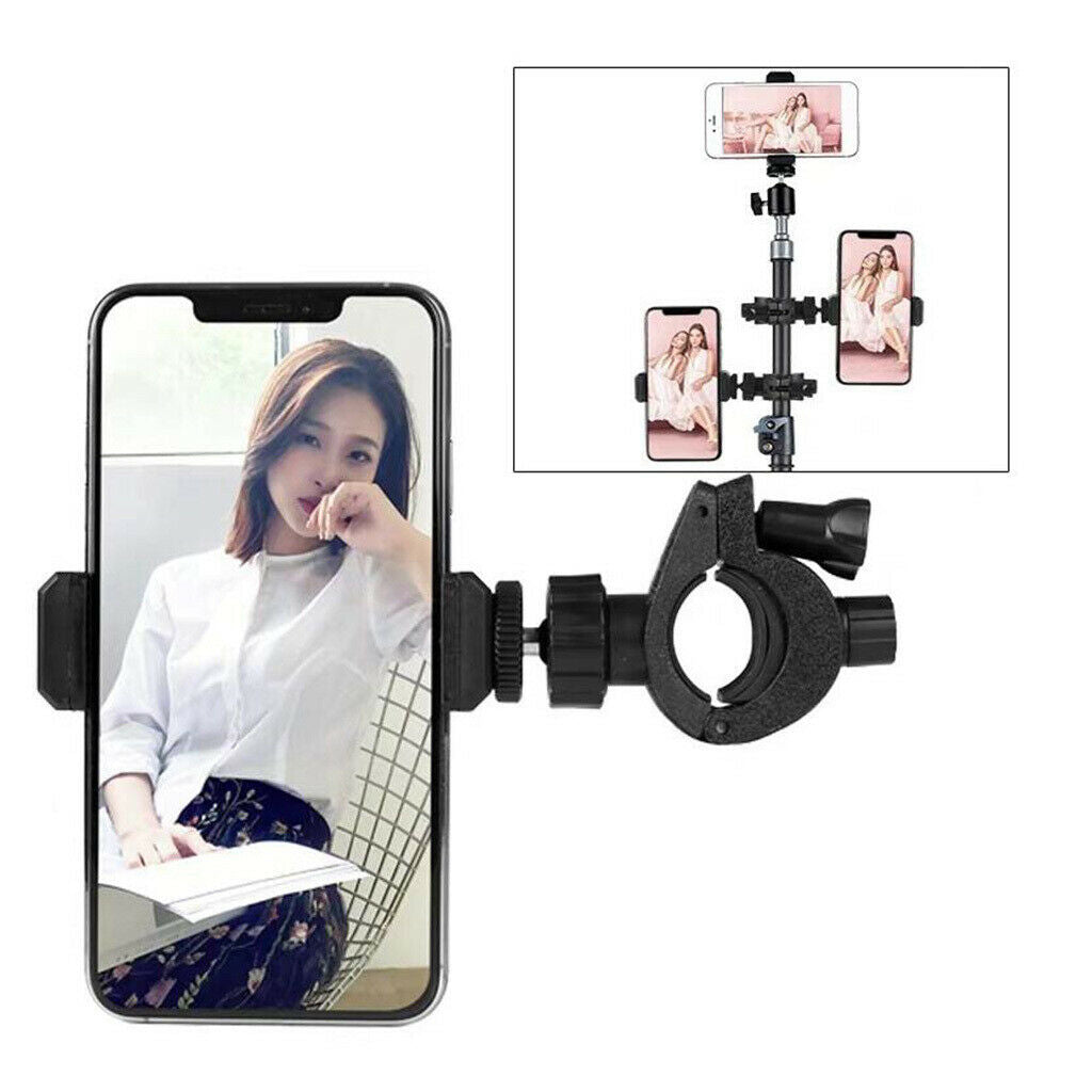 Multi-Function Ball Adapter Clamp for Cameras Phone Holders